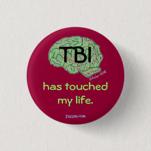TBI awareness button