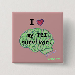 TBI awareness button