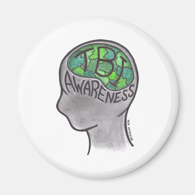 TBI Awareness Magnet (Front)