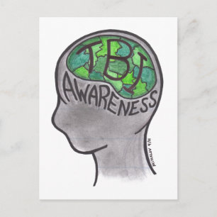 TBI Awareness Postcard