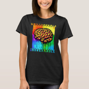 TBI Strong  Traumatic Brain Injury 2 T-Shirt