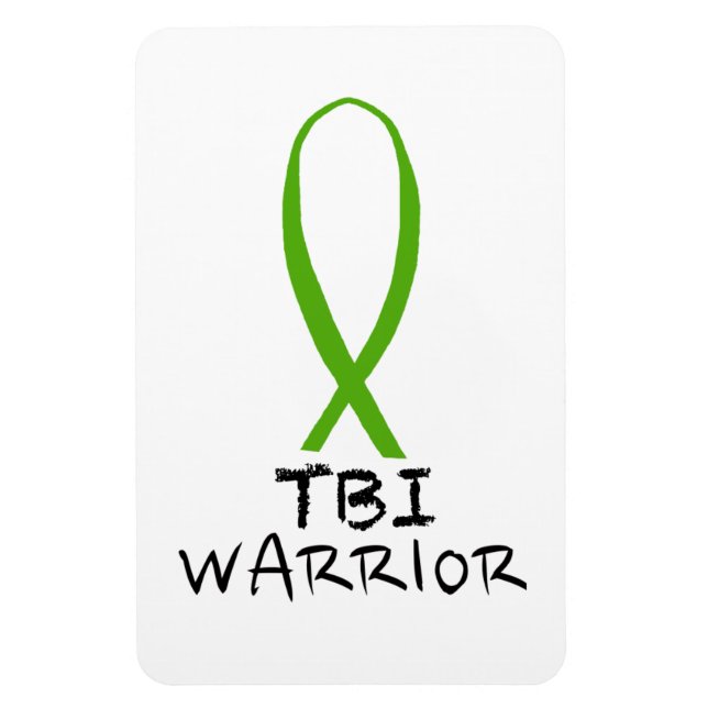 TBI Warrior Logo Magnet (Vertical)