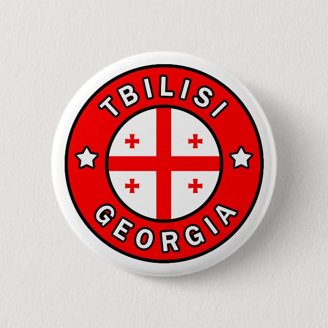 Tbilisi Georgia 6 Cm Round Badge (Front)