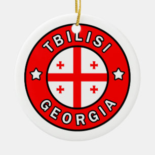 Tbilisi Georgia Ceramic Tree Decoration