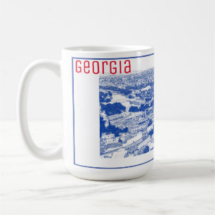 Tbilisi Georgia Cityscape Street Architecture Coffee Mug