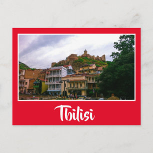 Tbilisi Georgia Cityscape Street Architecture Postcard