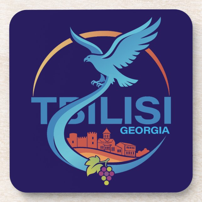 Tbilisi Georgia Eastern Europe Coaster (Front)