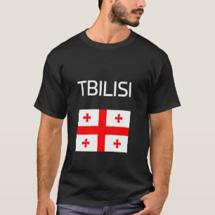 Tbilisi Georgia Georgian Flag T-Shirt