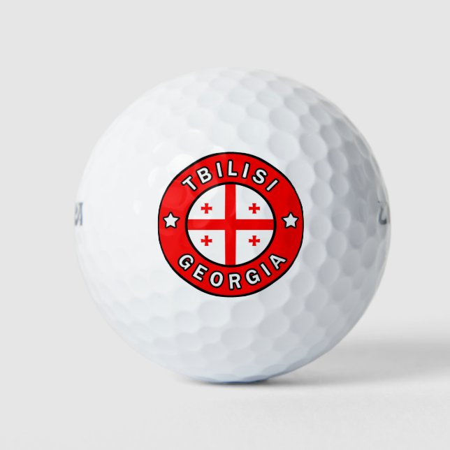 Tbilisi Georgia Golf Balls (Front)