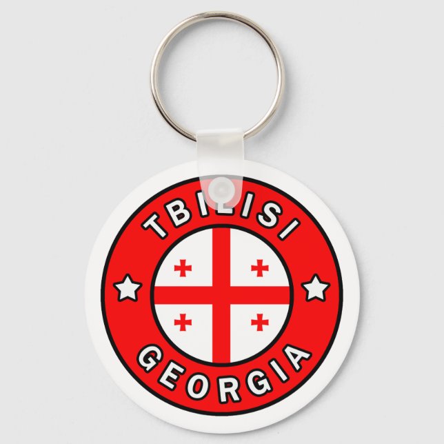 Tbilisi Georgia Key Ring (Front)