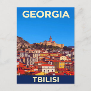 Tbilisi Georgia Narikala Fortress Postcard