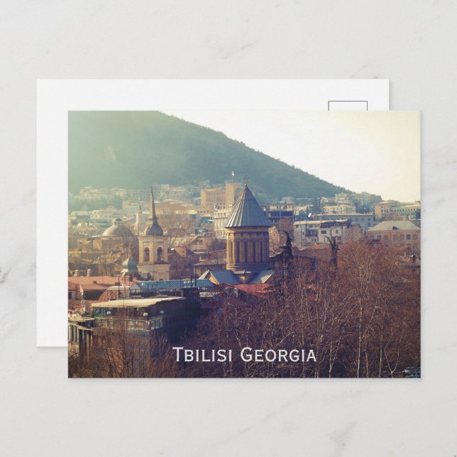 Tbilisi Georgia Postcard (Front/Back)