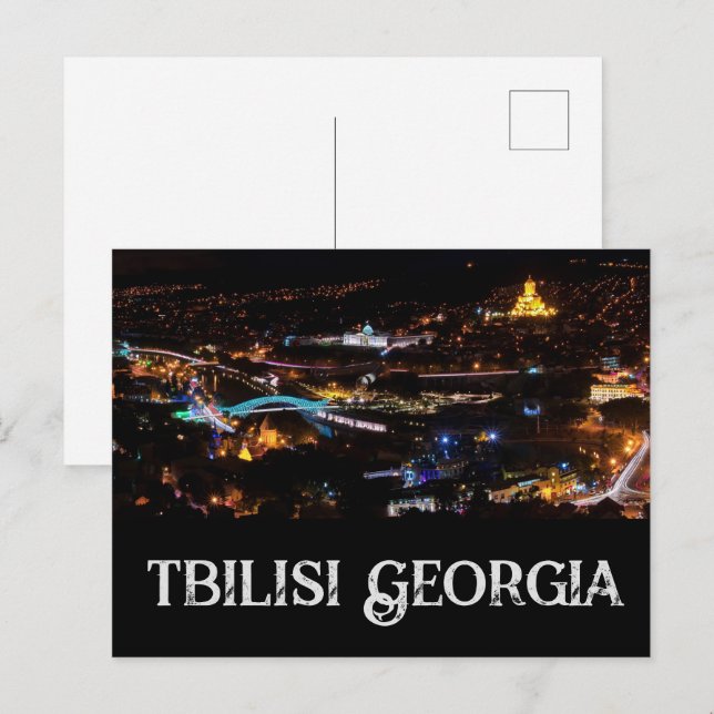 Tbilisi Georgia Postcard (Front/Back)