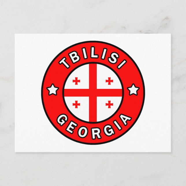 Tbilisi Georgia Postcard (Front)