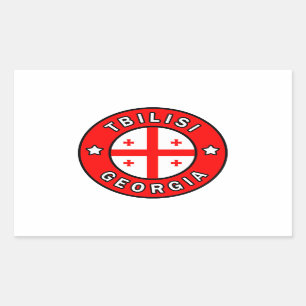 Tbilisi Georgia Rectangular Sticker