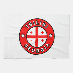 Tbilisi Georgia Tea Towel