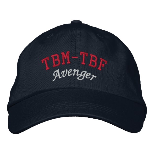 TBM-TBF AVENGER EMBROIDERED HAT (Front)