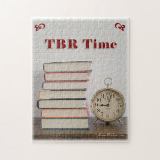 TBR Time jigsaw puzzle for book lovers