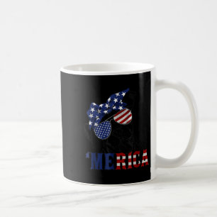 Tbull 4th Of July Merica American Flag Sungles  Coffee Mug