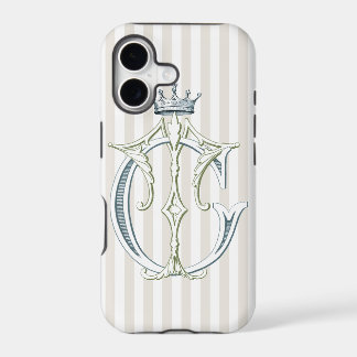 TC or CT Monogram with Crown