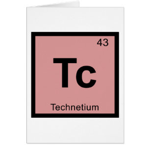 Tc - Technetium Chemistry Periodic Table Symbol