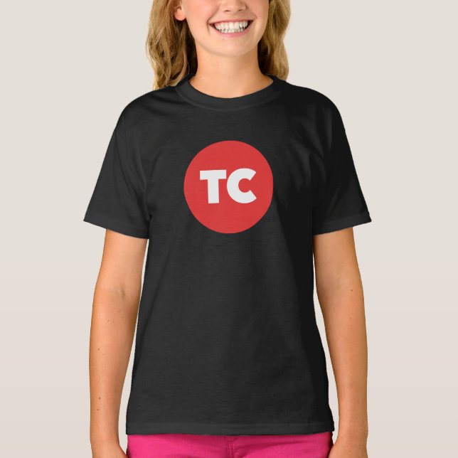 TC Treasure Logo Black T-Shirt (Front)