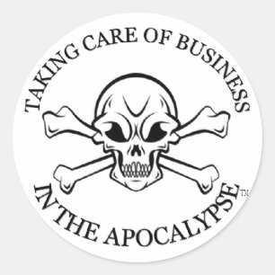 TCB in the Apocalypse Stickers Large