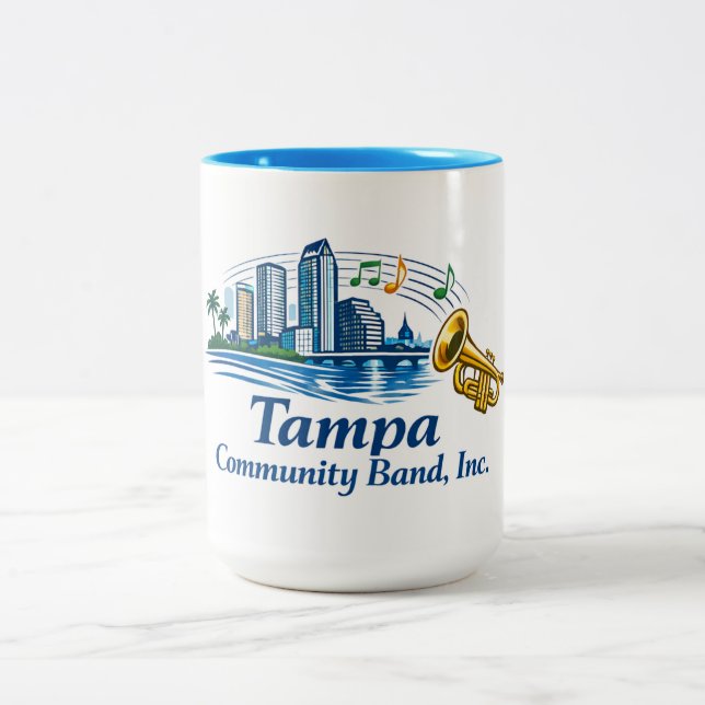 TCB Trumpet Logo Mug (Center)