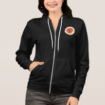 TCC black zip hoodie