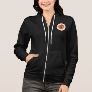 TCC black zip hoodie