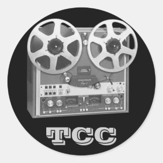 TCC for Reel Classic Round Sticker