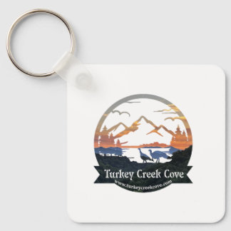 TCC orange sunset logo Key Ring
