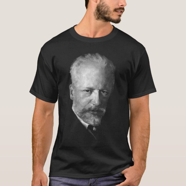 Tchaikovsky, composer T-Shirt (Front)
