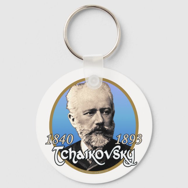 Tchaikovsky Key Ring (Front)