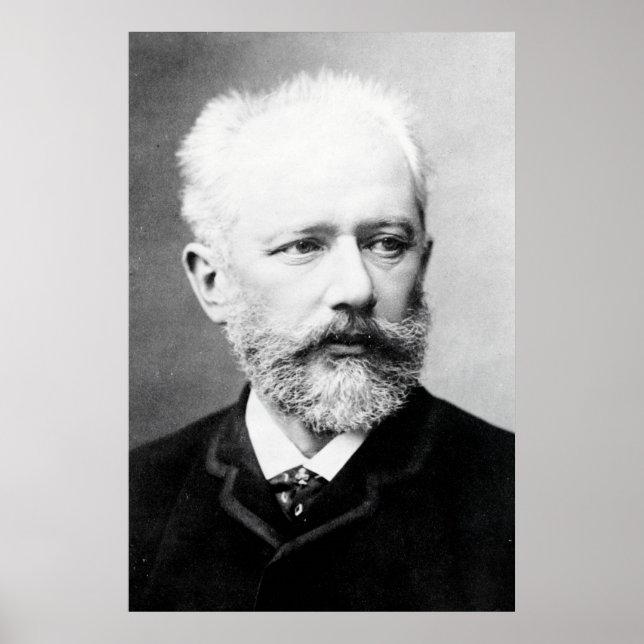 Tchaikovsky Portrait Poster (Front)