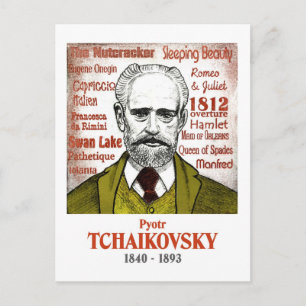 Tchaikovsky postcard