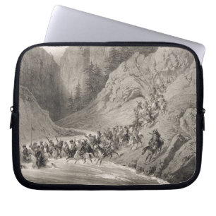 Tcherkersseians on a Raid near the Black Sea, plat Laptop Sleeve