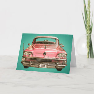 tClassic Buick 1958 Century Car Card