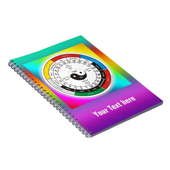 TCM Organuhr / organ clock Notebook (Right Side)