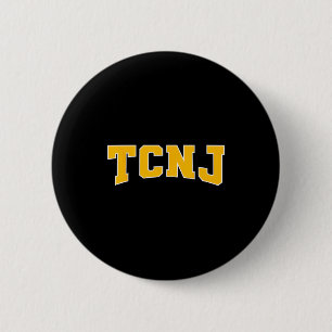 Tcnj The College Of New Jersey Apparel Srts Fan  6 Cm Round Badge