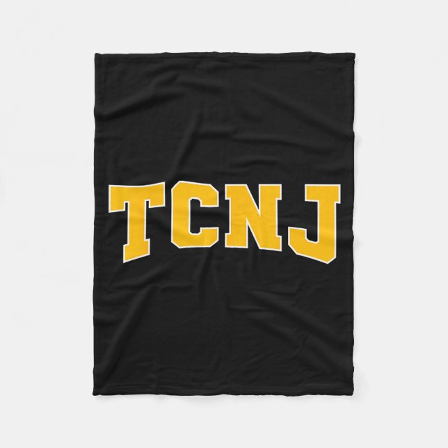 Tcnj The College Of New Jersey Apparel Srts Fan  Fleece Blanket (Front)