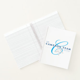 TCT Logo with Personalisation Notebook