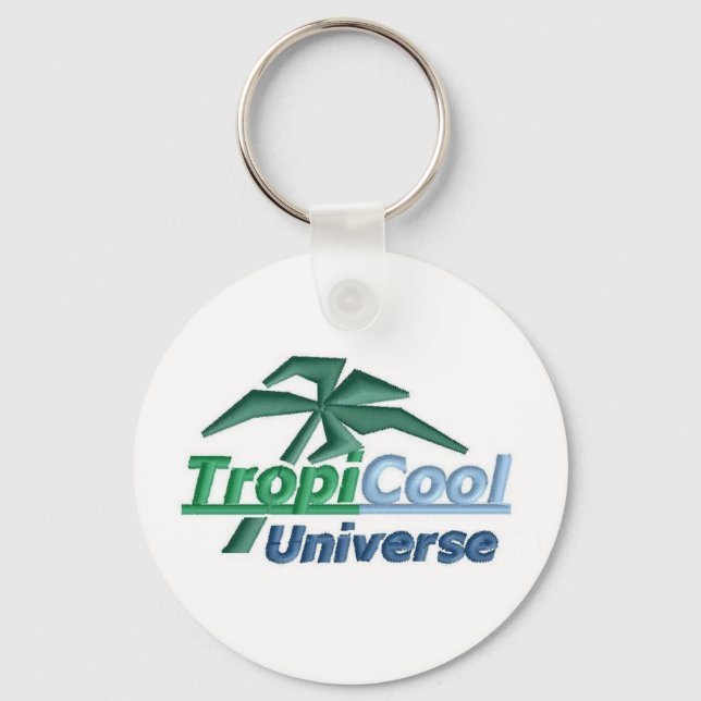 TCU keychain (white) (Front)