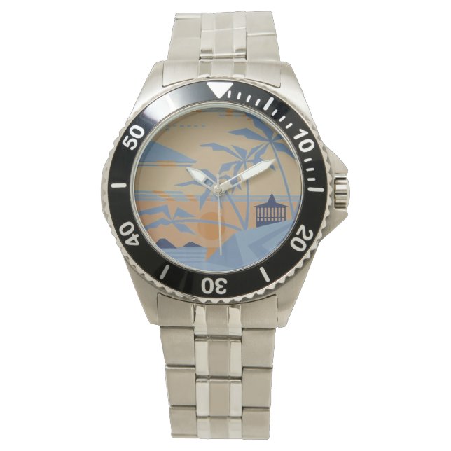 TCU SUNSET CABANA watch (Front)