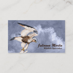 TCWC - American Kestrel Illustration Business Card