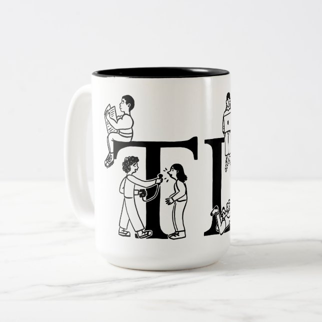 TD "People" Mug (Front Left)
