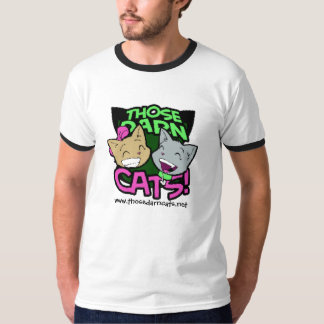 TDC Mens Black/White Ringer Tee