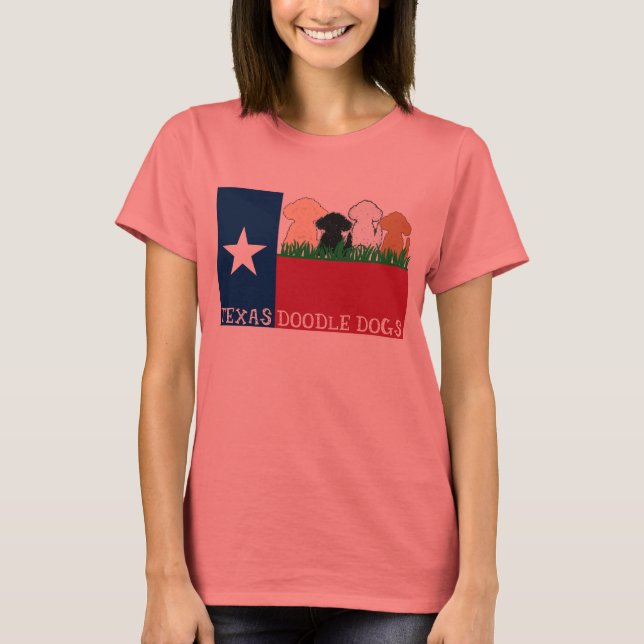 TDD woman's ringer T-Shirt (Front)