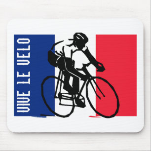 tdf vive le velo custom design mouse mat