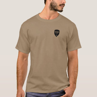 TDP - Brown T-Shirt - Grab a book and Crack on...